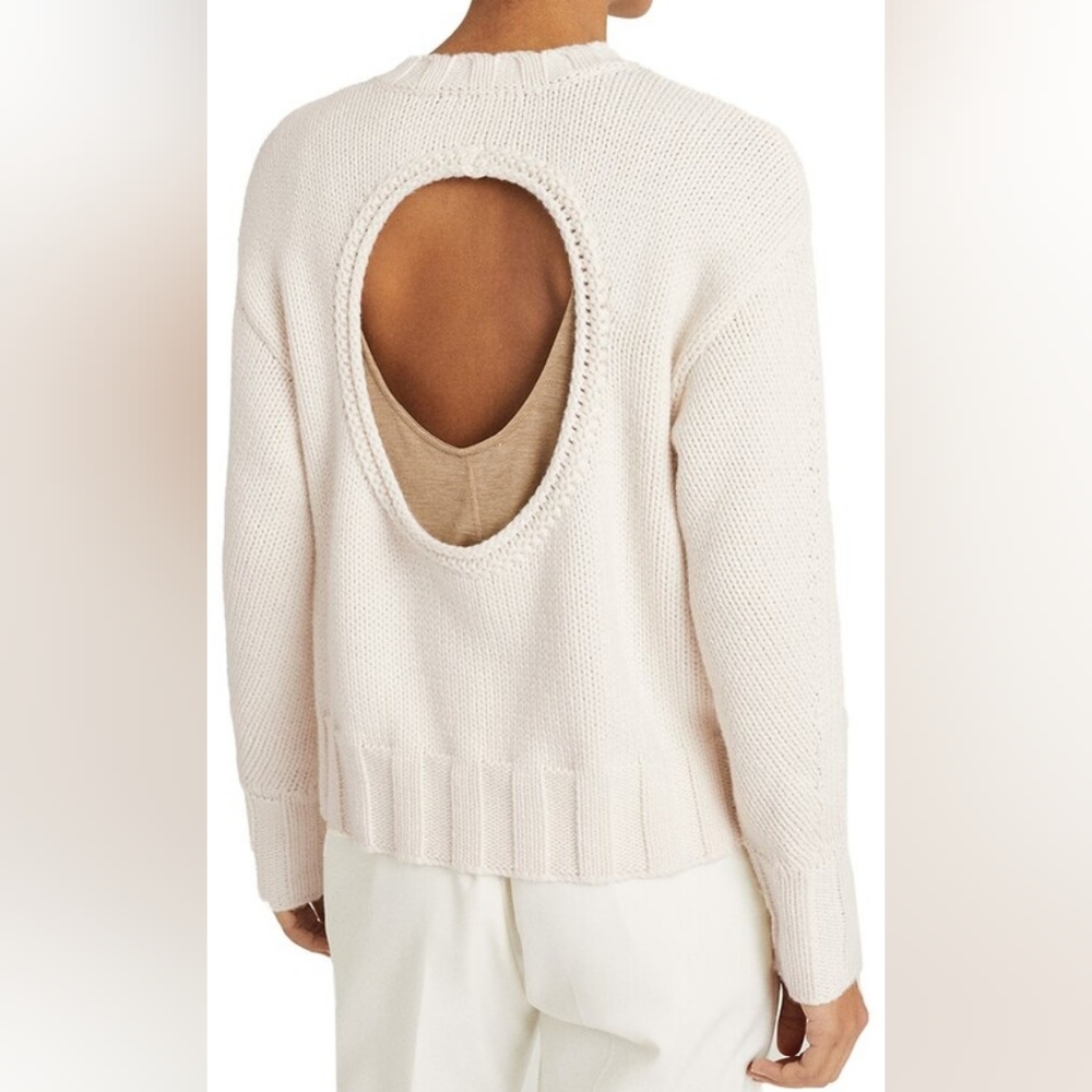 NWT REISS | Cady Open Back Sweater - Picture 4 of 10